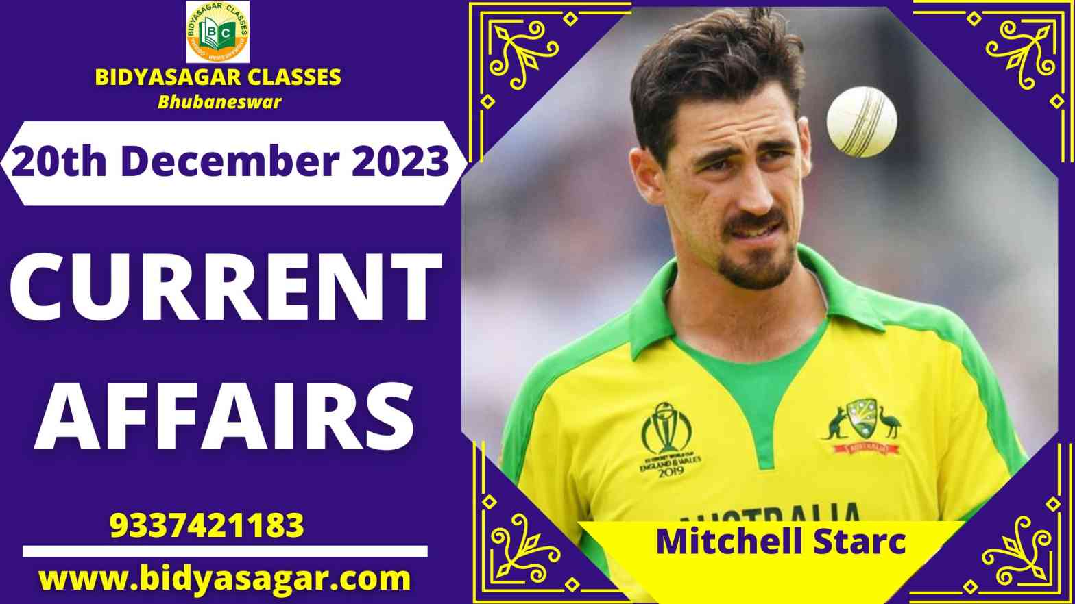 Today's Headlines : 20th December Current Affairs 2023