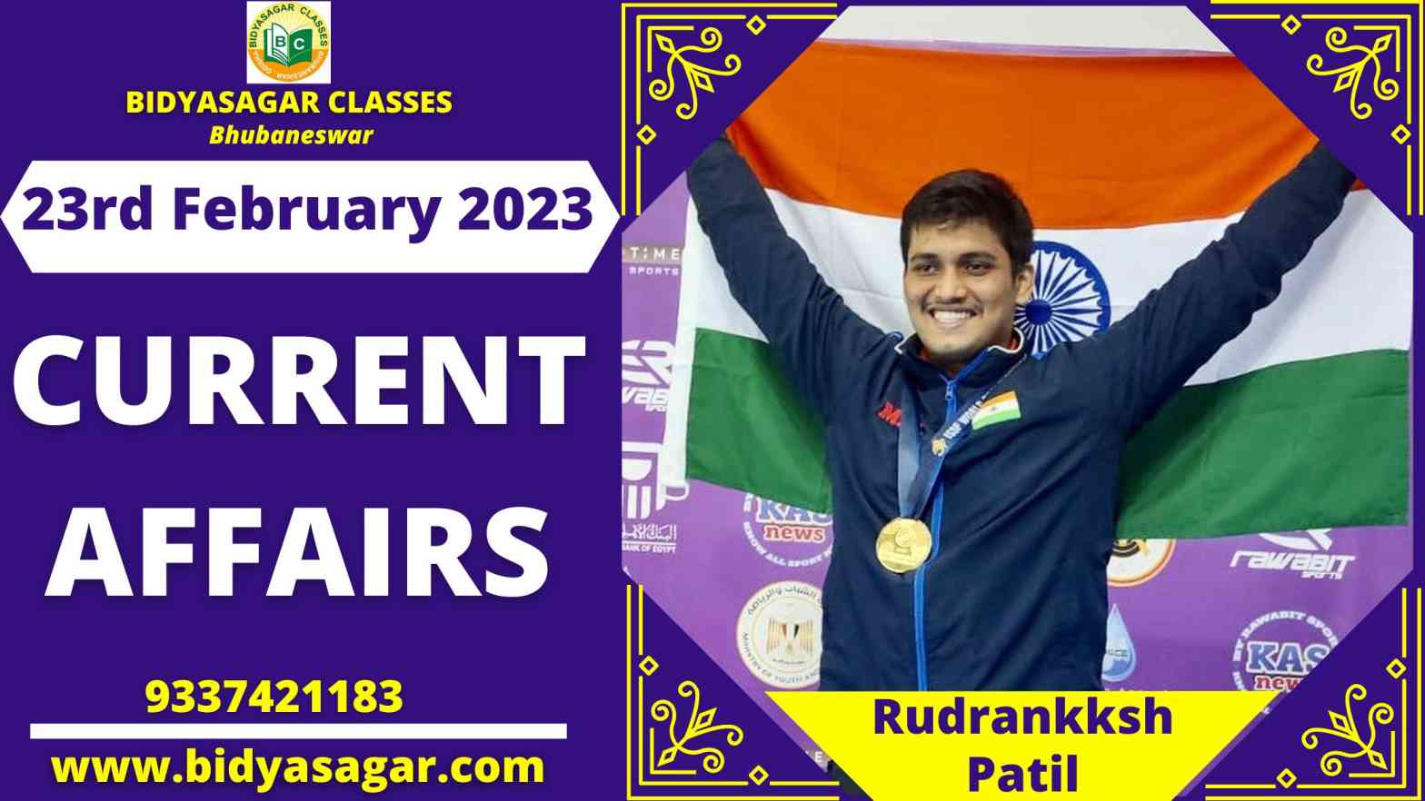 Today's Headlines : 23rd February Current Affairs 2023