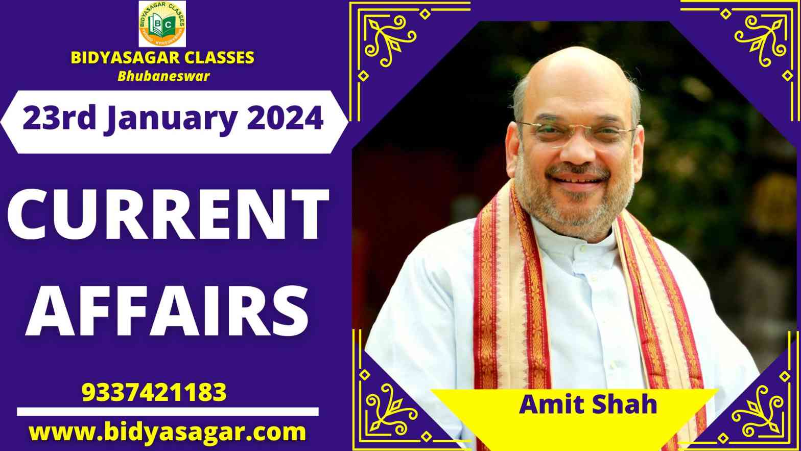 Today's Headlines : 23rd January Current Affairs 2024