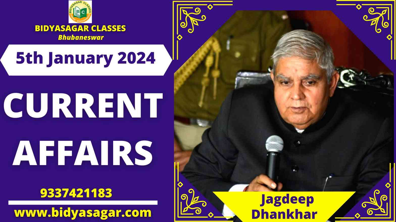 Today's Headlines : 5th January Current Affairs 2023