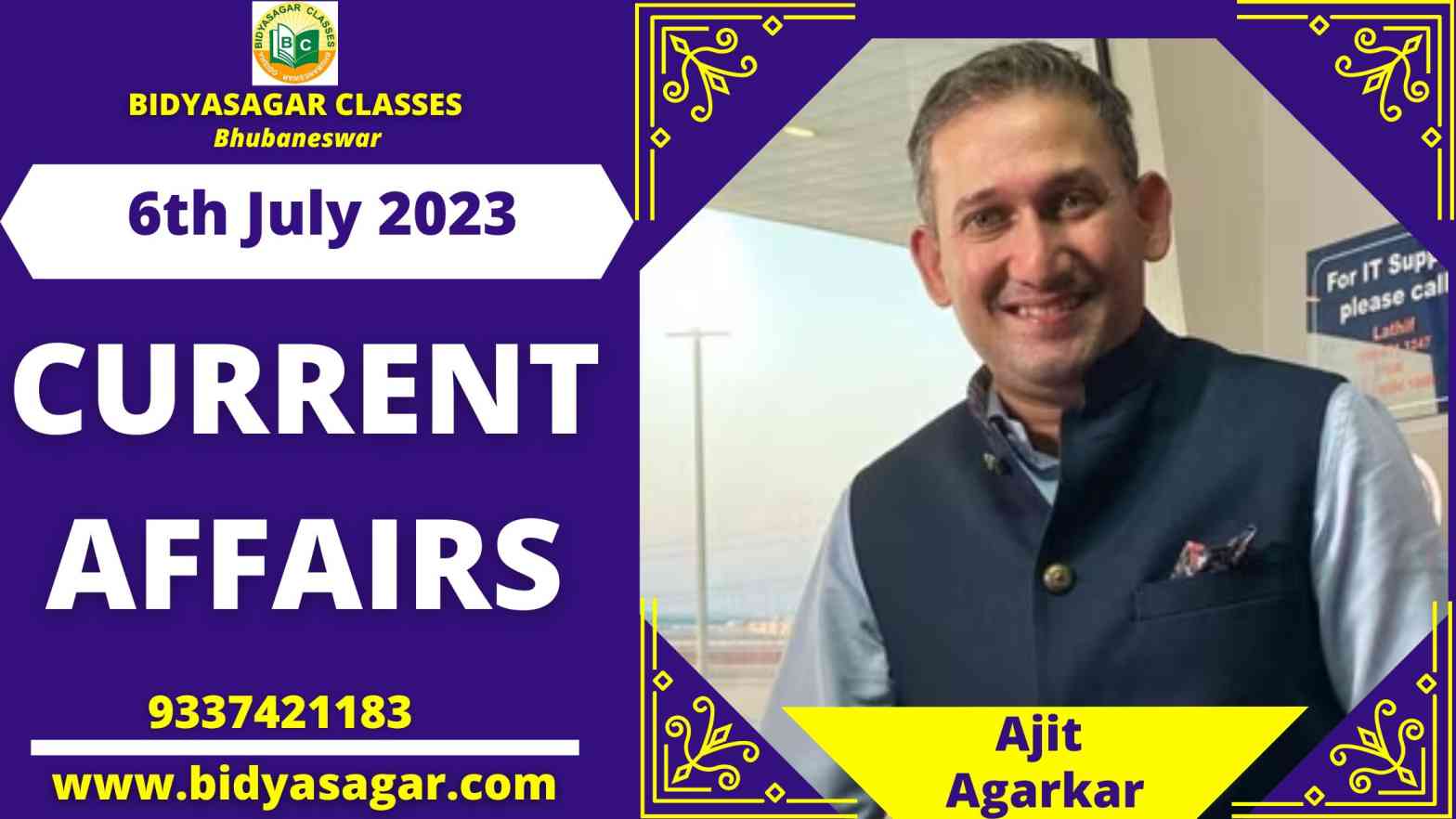 Today's Headlines : 6th July Current Affairs 2023