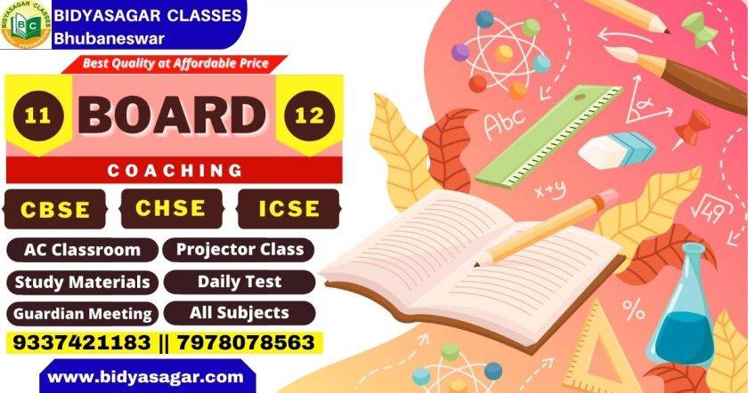 Best Offline and Online +2 Science-11th and 12th Coaching for CHSE and CBSE and ICSE in Bhubaneswar