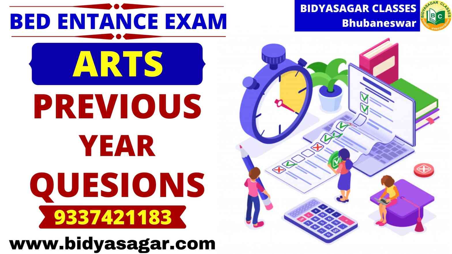 Odisha State B.Ed Entrance Exam Arts Previous Year Questions