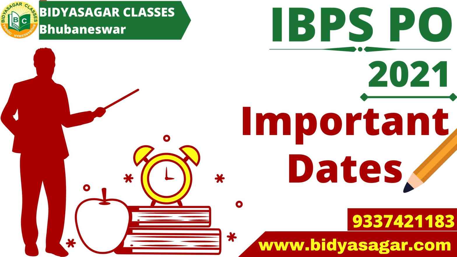 IBPS PO Exam 2021 Important Dates