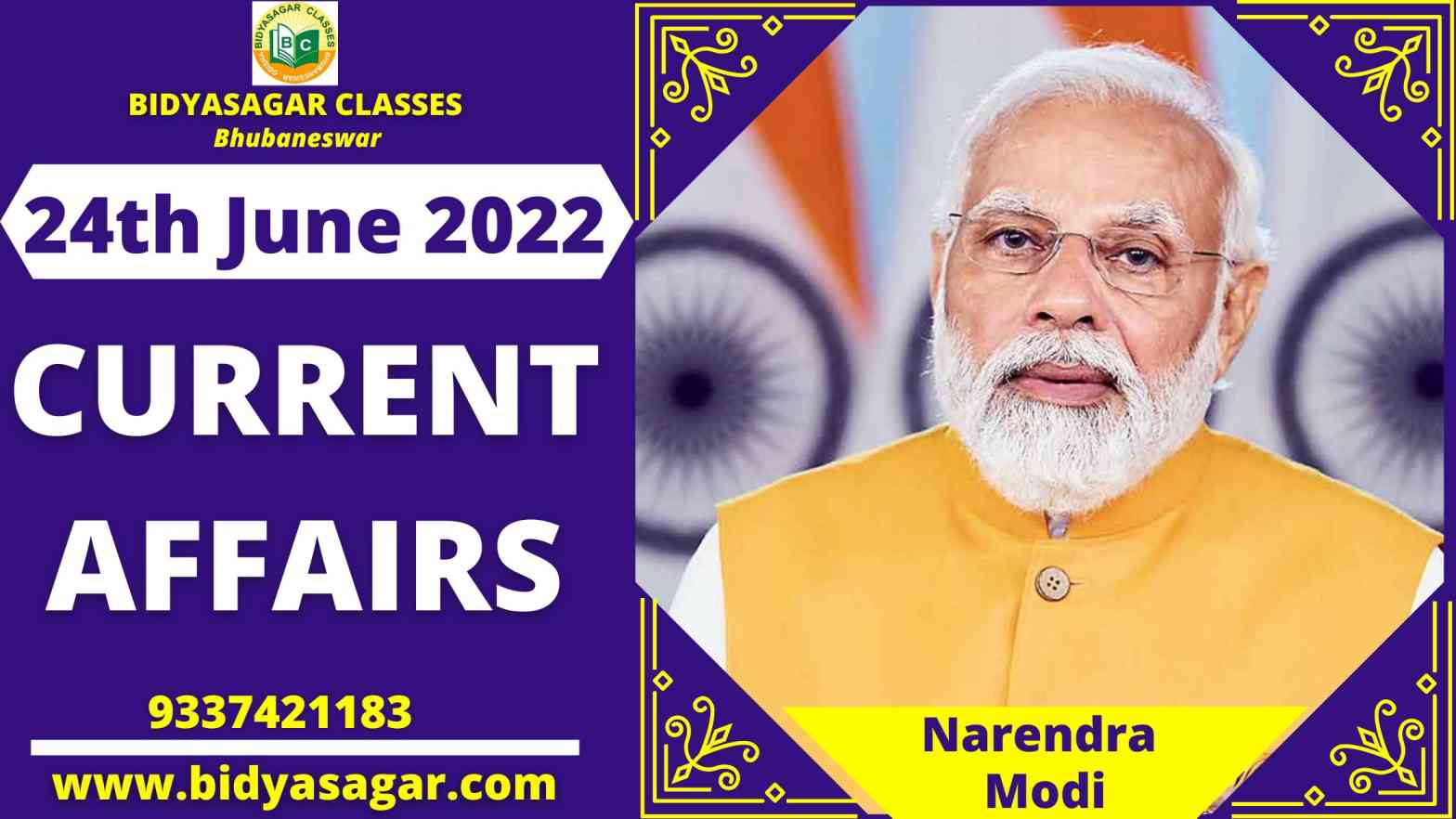 Today's Headlines : 24th June Current Affairs 2022