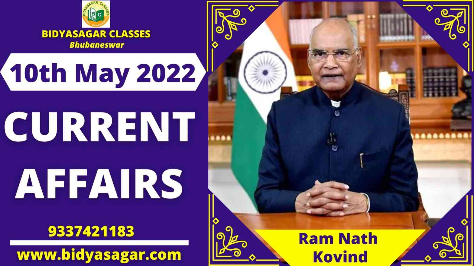 Today's Headlines : 10th May Current Affairs 2022