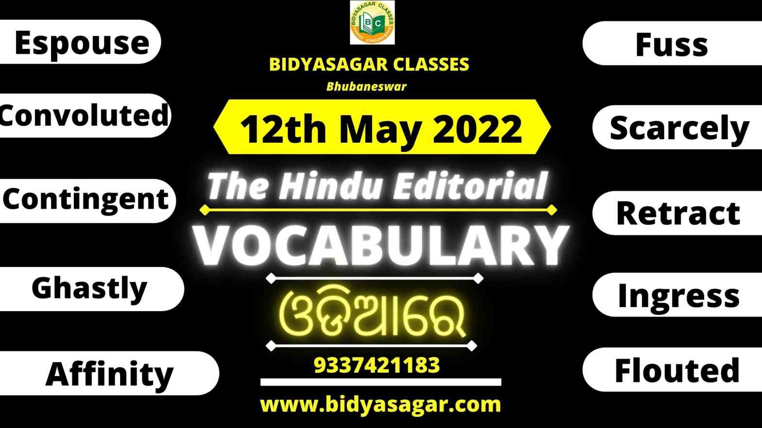 The Hindu Editorial Vocabulary of 13th May 2022