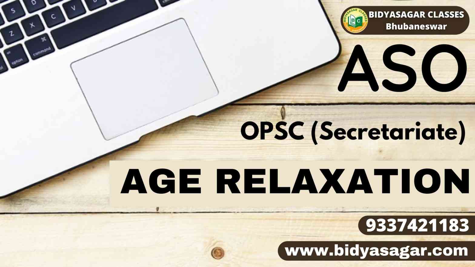 OPSC ASO Recruitment Exam 2022 Age Relaxation